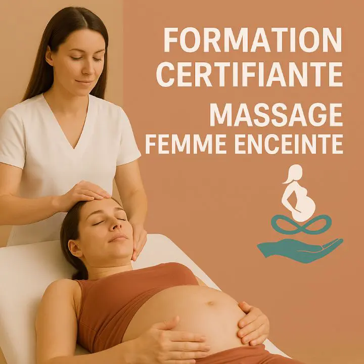 Formation certifiante en massage pour femme enceinte – apprentissage des techniques de relaxation prénatale