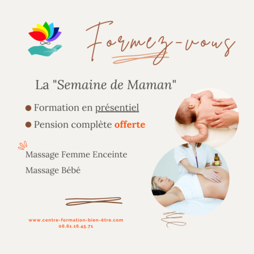Formation massage femme enceinte et bébé