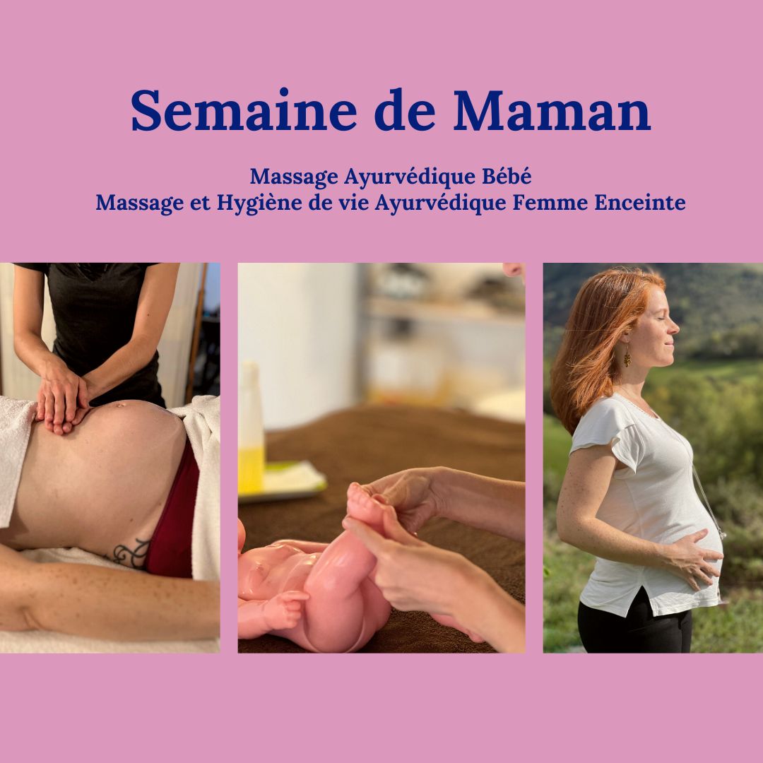 Formation Massage Bien-Être Semaine de Maman